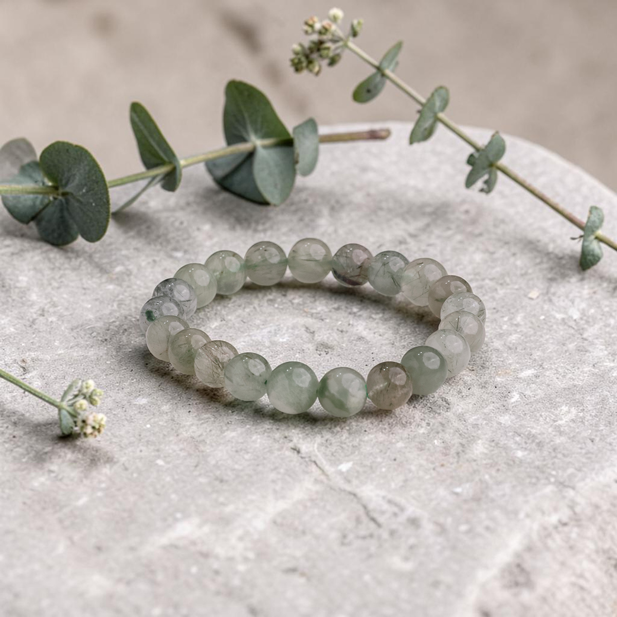 Green Rutile Bracelet-Shubhanjali Store (3) green rutile bracelet