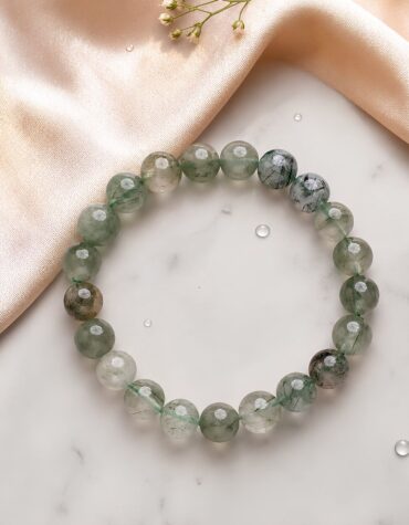 green rutile bracelet
