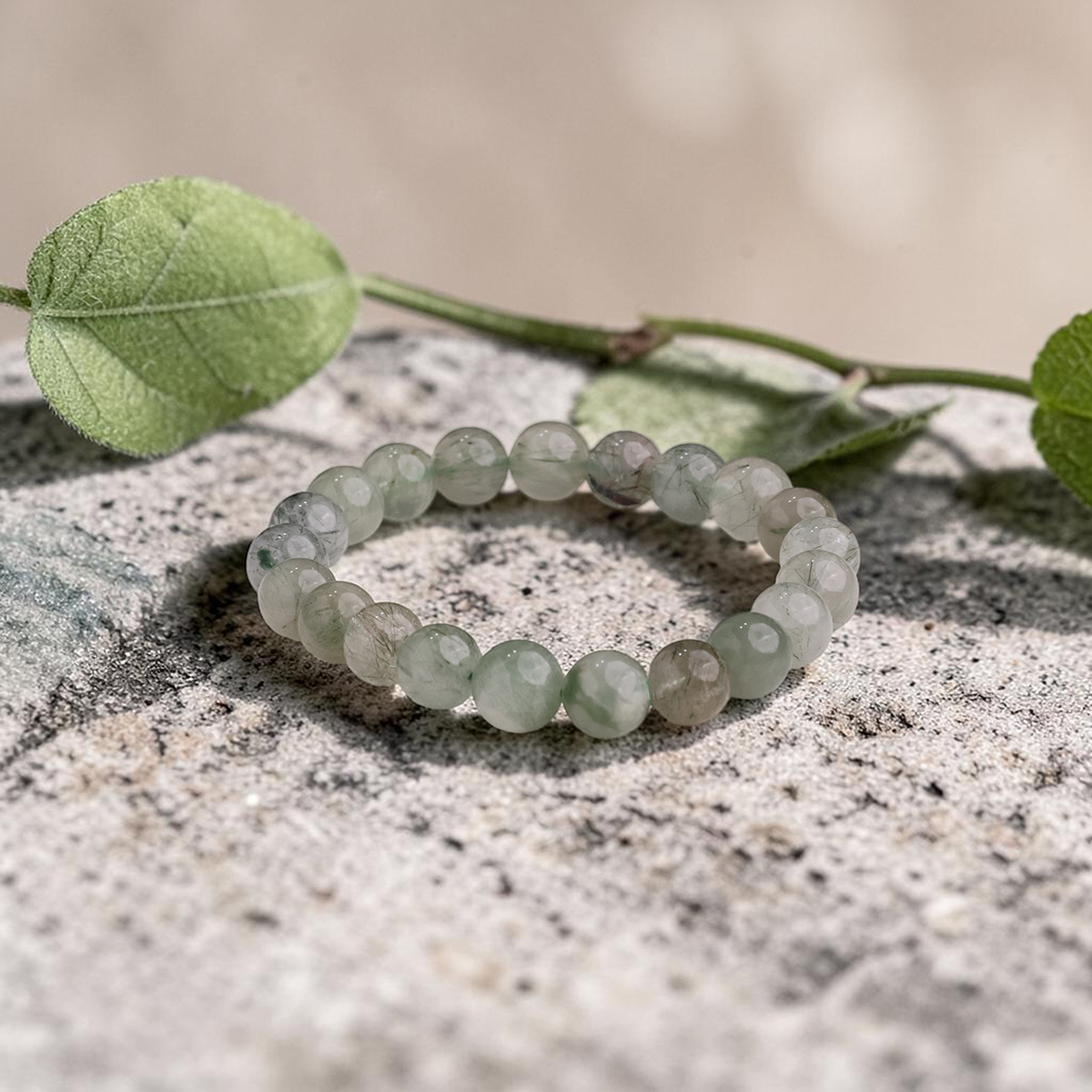 Green Rutile Bracelet-Shubhanjali Store (5) green rutile bracelet