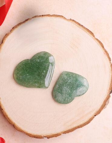 green strawberry heart