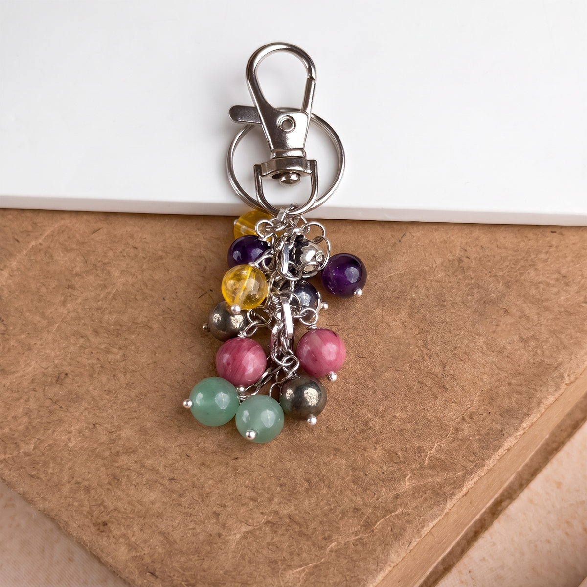Health & Wealth Keychain health & wealth keychain