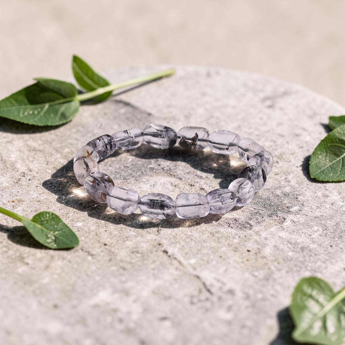 Herkimer Tumble Bracelet-Shubhanjali Store (1) herkimer tumble bracelet