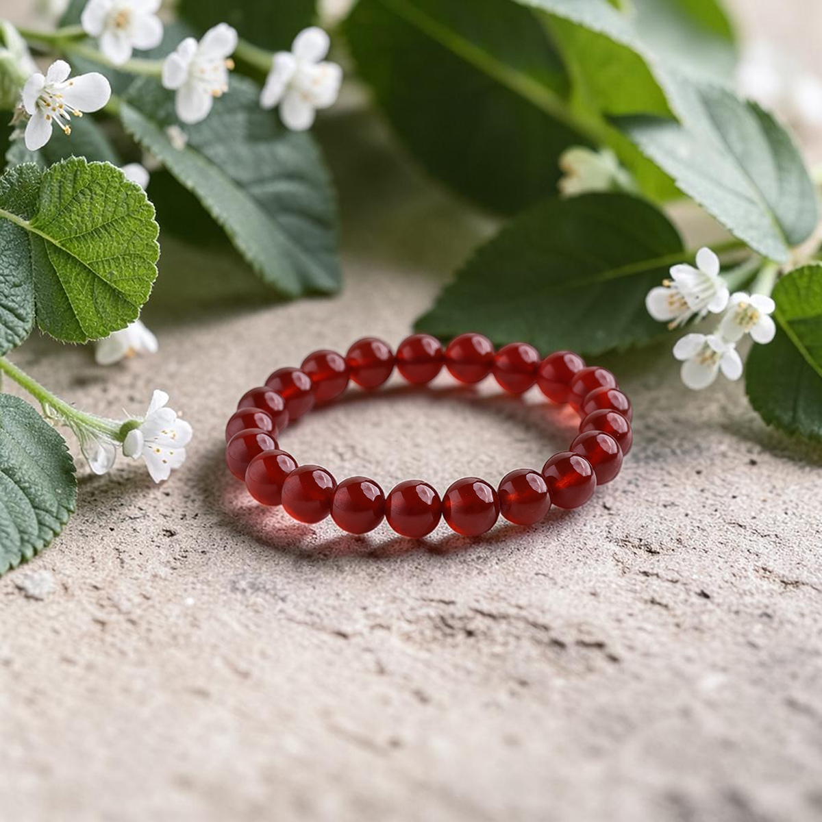 Hessonite Bracelet AA-Shubhanjali (6) hessonite bracelet aa