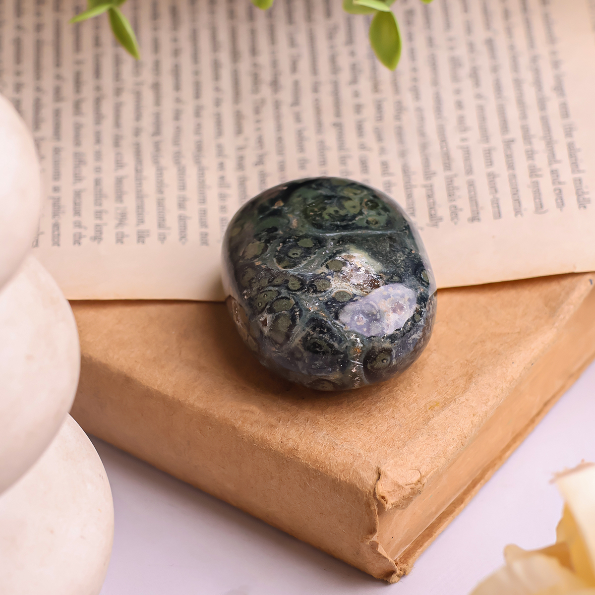 Khambaba Jasper Palm Stone (3) khambaba jasper palm stone