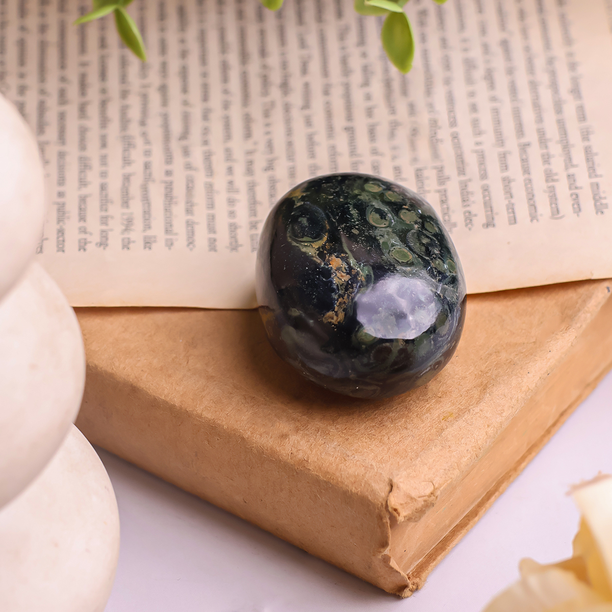 Khambaba Jasper Palm Stone (4) khambaba jasper palm stone
