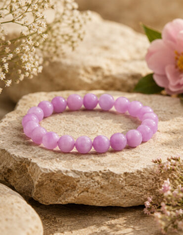 kunzite bracelet