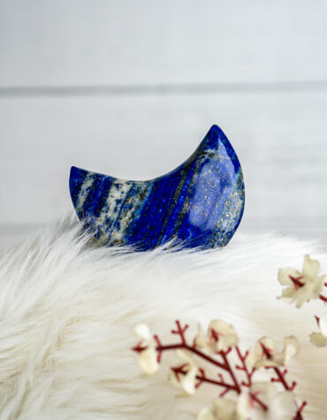 lapis stone half moon