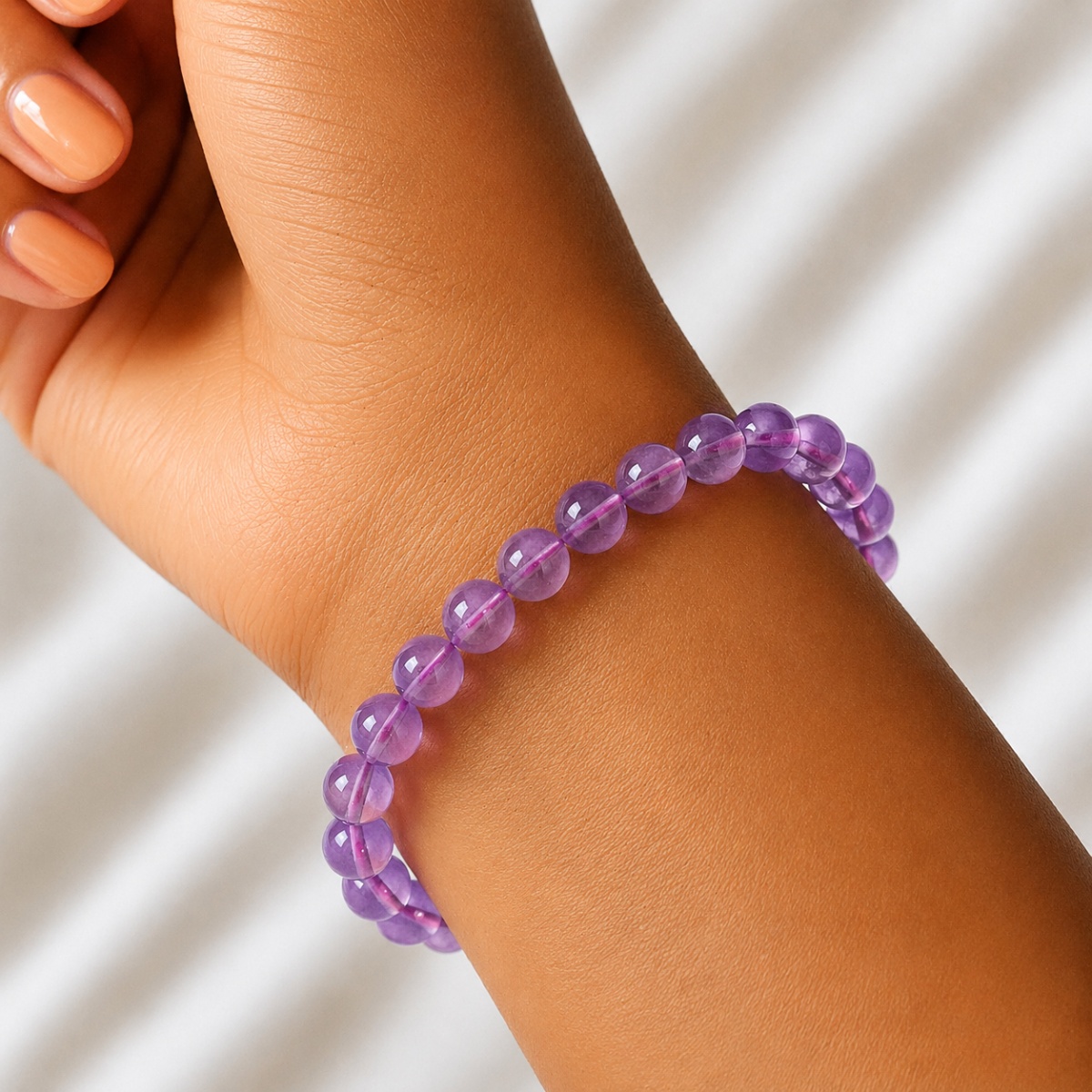 Lavender Quartz Bracelet-Shubhanjali Store (2) lavender quartz bracelet
