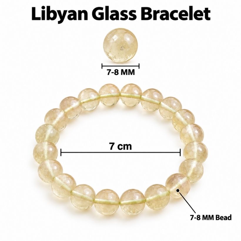 Libyan Glass Bracelet 10-20 Gms 7-8mm libyan glass bracelet 10 20 gms 7 8mm
