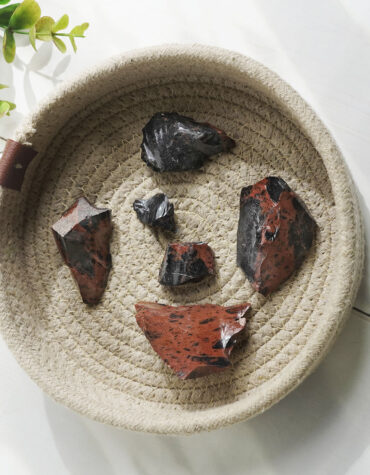 mahogany obsidian raw
