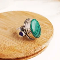 malachite wish ring