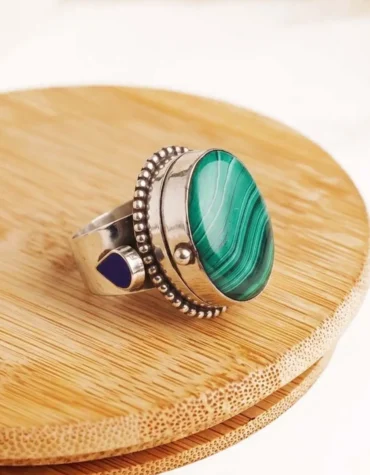 malachite wish ring