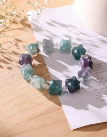 multi fluorite markaba bracelet