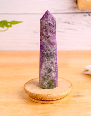 multi fluorite stone pencil