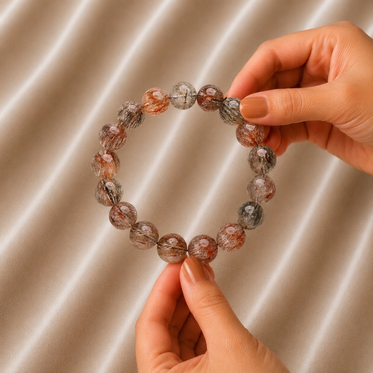 Multi Rutile Bracelet AA-Shubhanjali Store (1) multi rutile bracelet aa