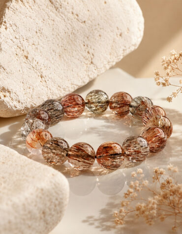 multi rutile bracelet aa