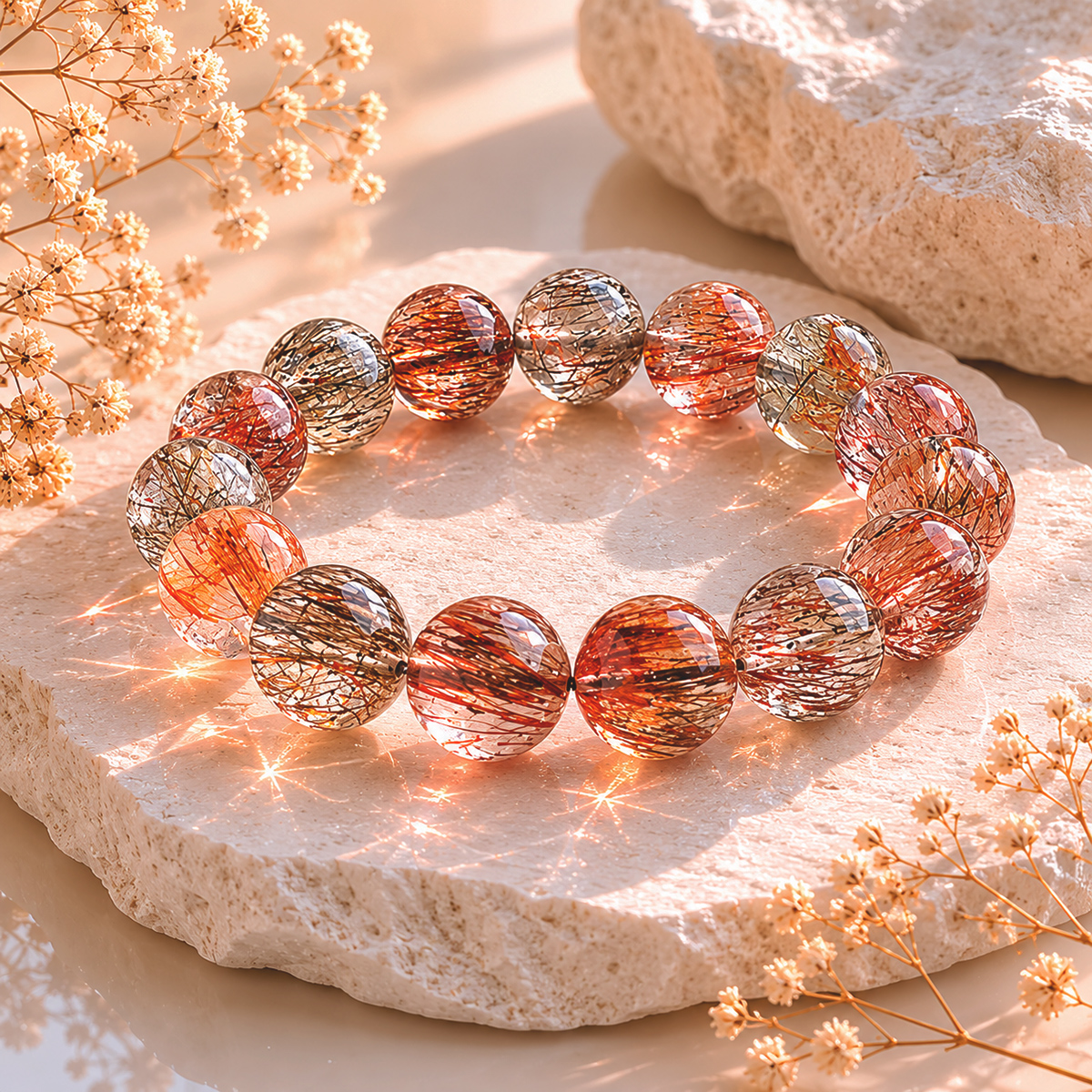 Multi Rutile Bracelet AA-Shubhanjali Store (4) multi rutile bracelet aa