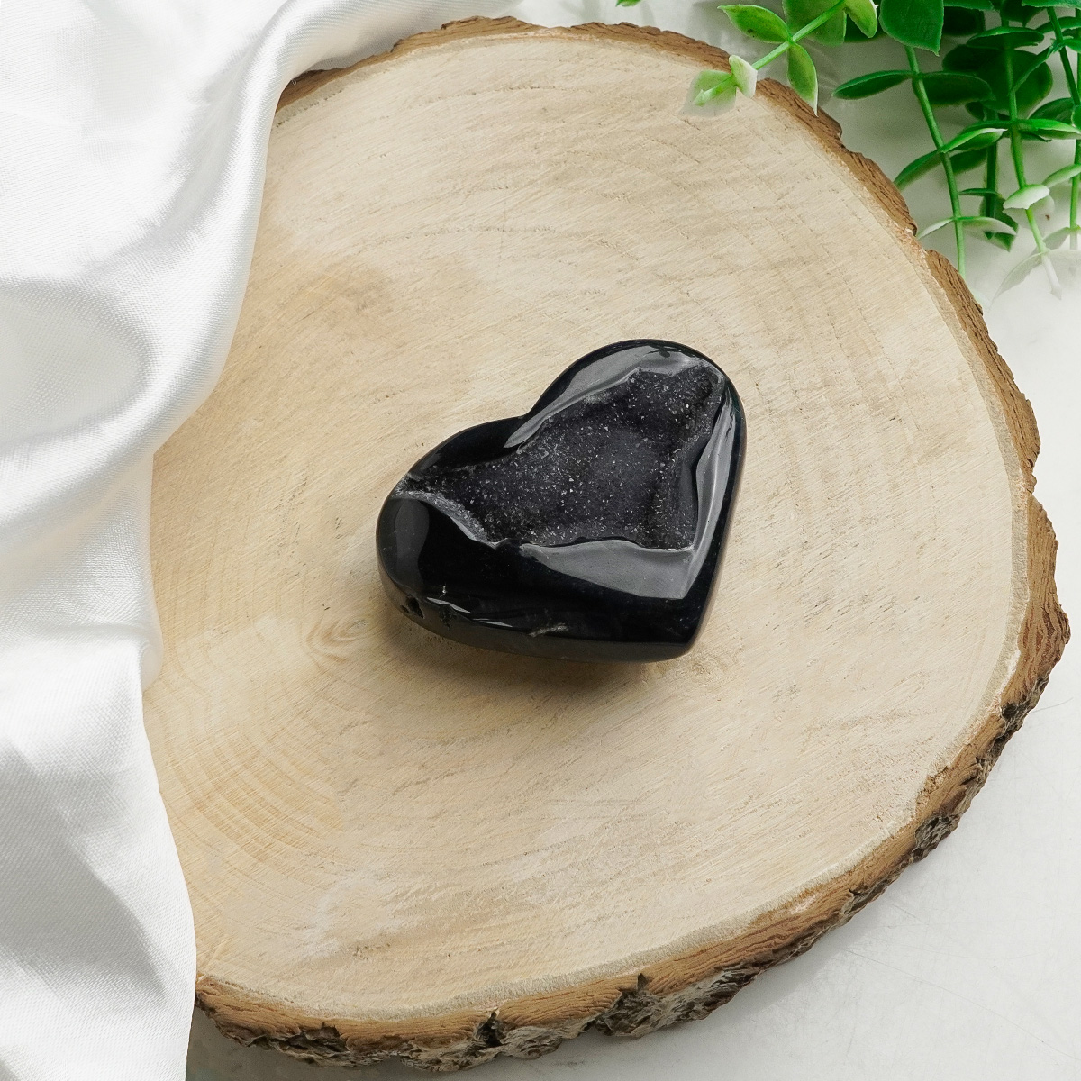 Orca Agate Druzy Heart-Shubhanjali Store (4) orca agate druzy heart