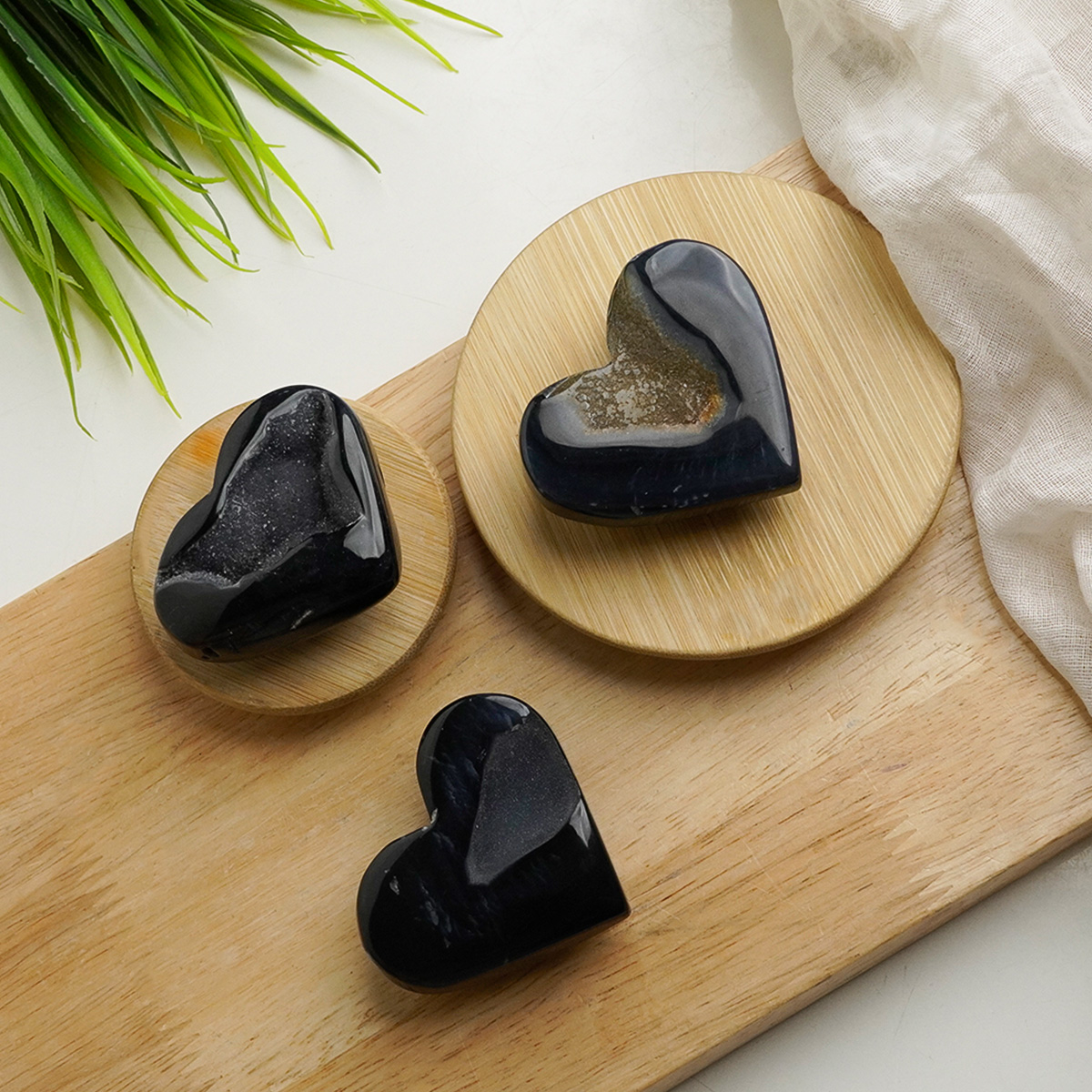 Orca Agate Druzy Heart-Shubhanjali Store (6) orca agate druzy heart