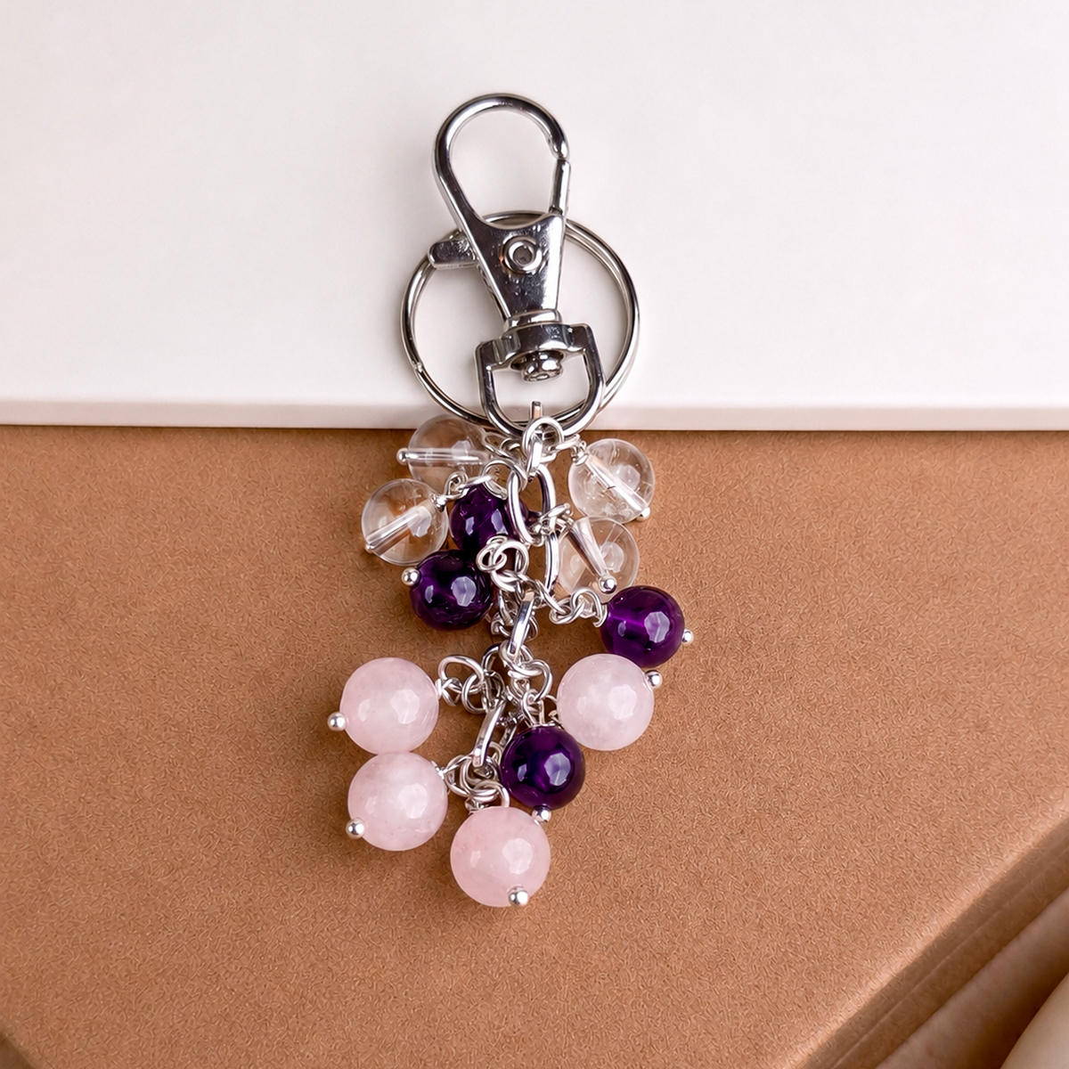 Peace & Calmness Keychain 8 mm (3) peace & calmness keychain