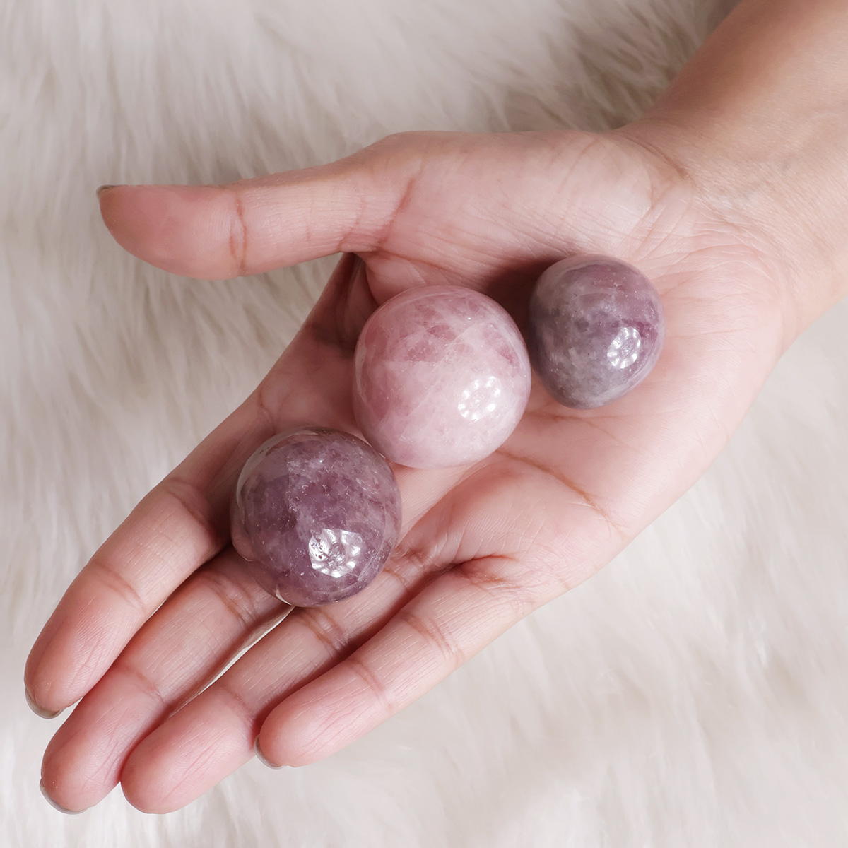 Pink Amethyst Tumble-Shubhanjali Store (2) pink amethyst tumble
