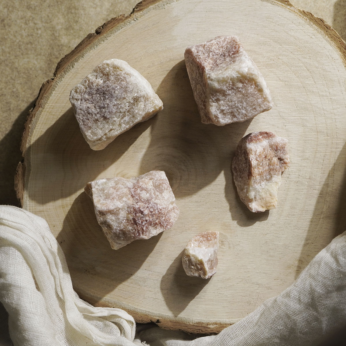 Pink Aragonite Raw Shubhanjali Store (1) pink aragonite raw