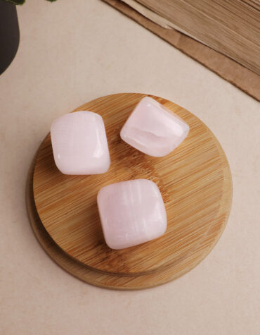 pink calcite tumble