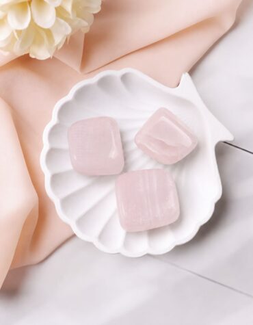 pink calcite tumble