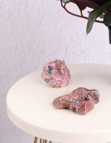 pink cobalt jasper raw