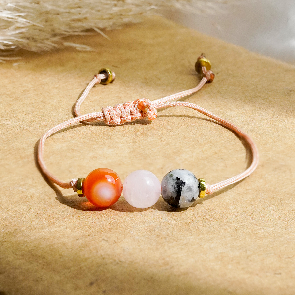 Pregnancy 3 Beads Thread Bracelet - Shubhanjali Store (1) pregnancy 3 beads thread bracelet