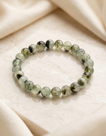 prehnite bracelet 8 mm