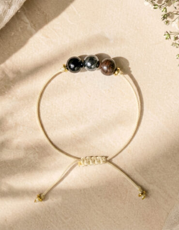 protection 3 beads thread bracelet