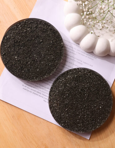 pyrite round plate