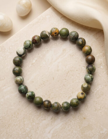 rain forest jasper bracelet 8 mm