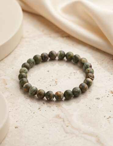 rain forest jasper bracelet 8 mm