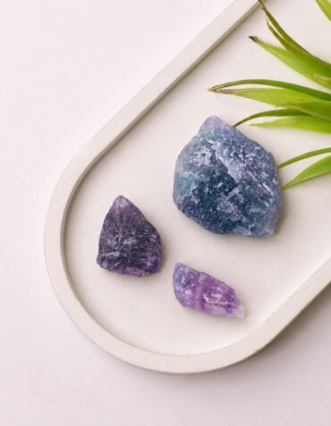 rainbow fluorite raw