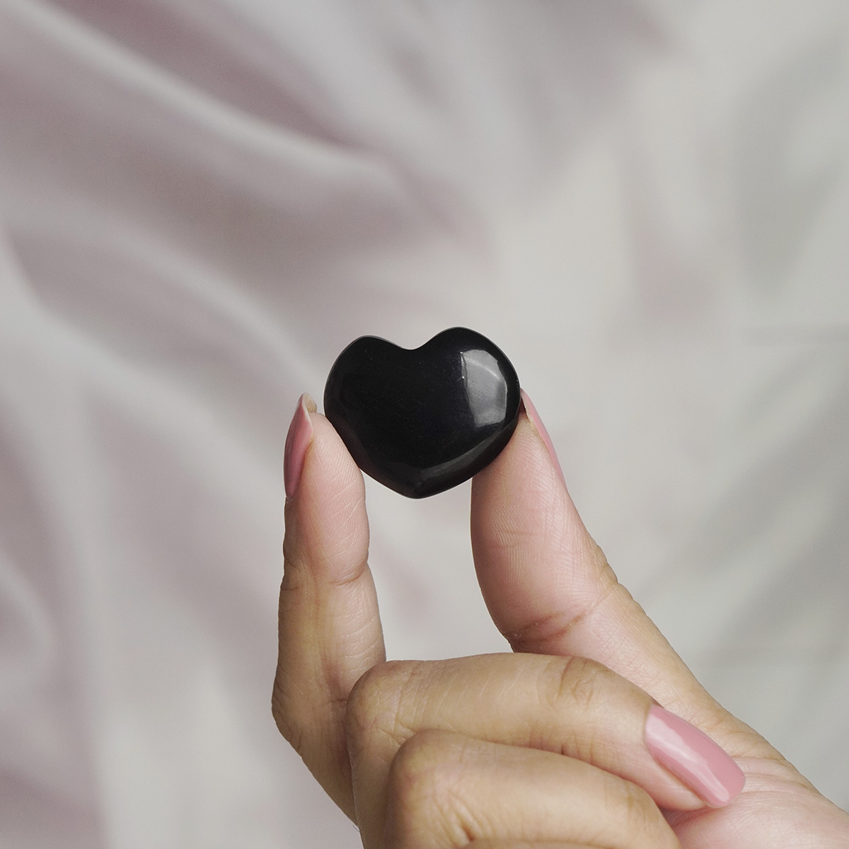 Rainbow Obsidian Stone Heart Small-Shubhanjali Store (2) rainbow obsidian stone heart small