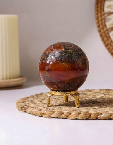 red carnelian ball 150 200gm (pre)