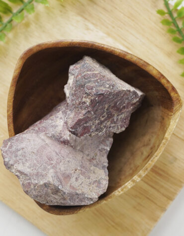 red jasper with hematite raw