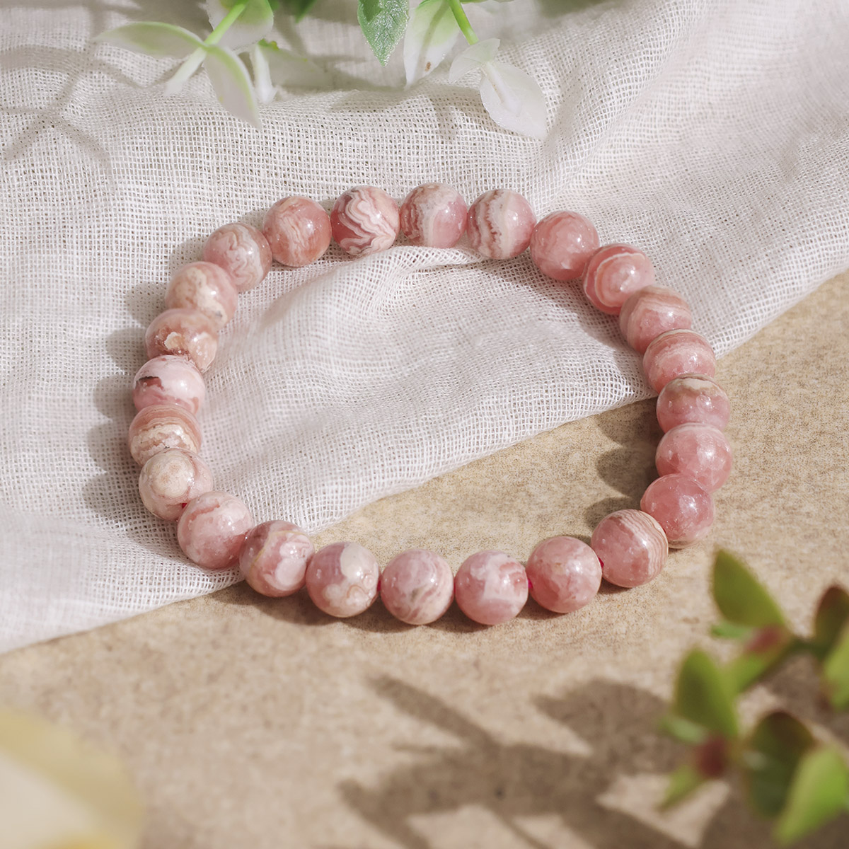 Rhodochrosite Bracelet AA-Shubhanjali Store (7) rhodochrosite bracelet aa