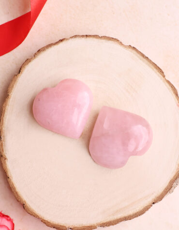 rose quartz heart big