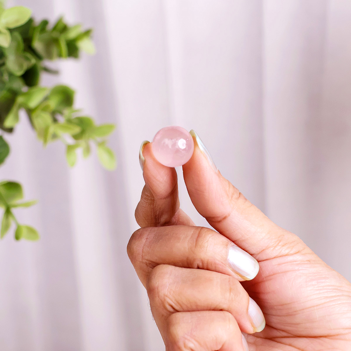 Rose Quartz Mini Sphere HQ (3) rose quartz mini sphere hq