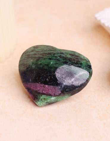 ruby zoisite heart