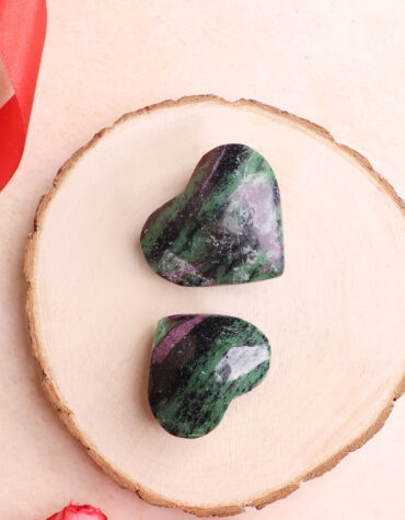 ruby zoisite heart