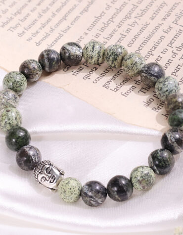 seraphinite buddha bracelet 8 mm