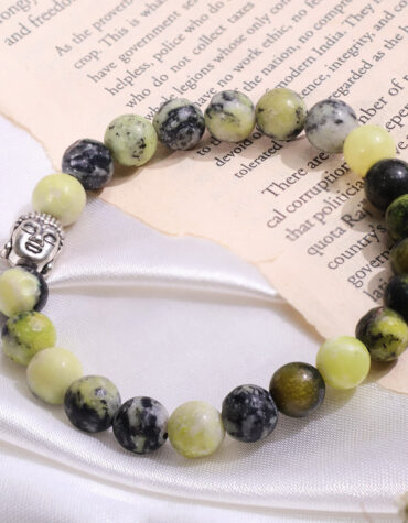 serpentine buddha bracelet 8 mm