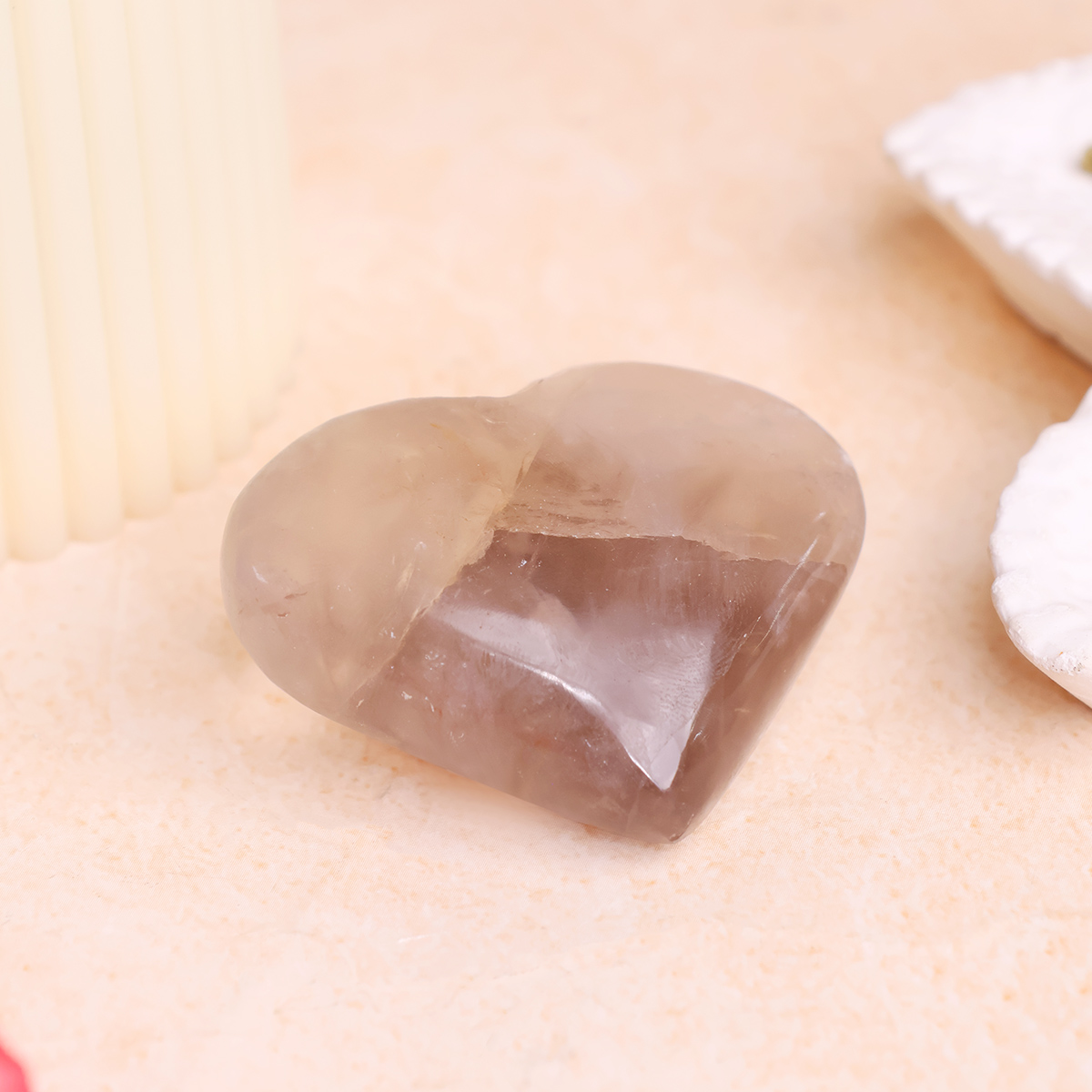 Smokey Quartz Heart-Shubhanjali Store (3) smoky quartz heart