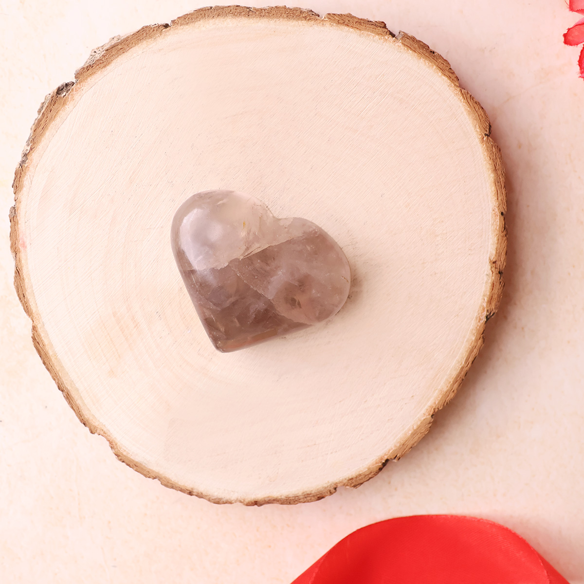 Smokey Quartz Heart-Shubhanjali Store (4) smoky quartz heart