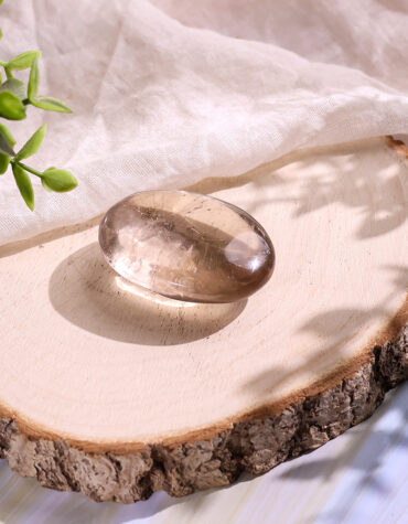 smokey quartz palm stone hq