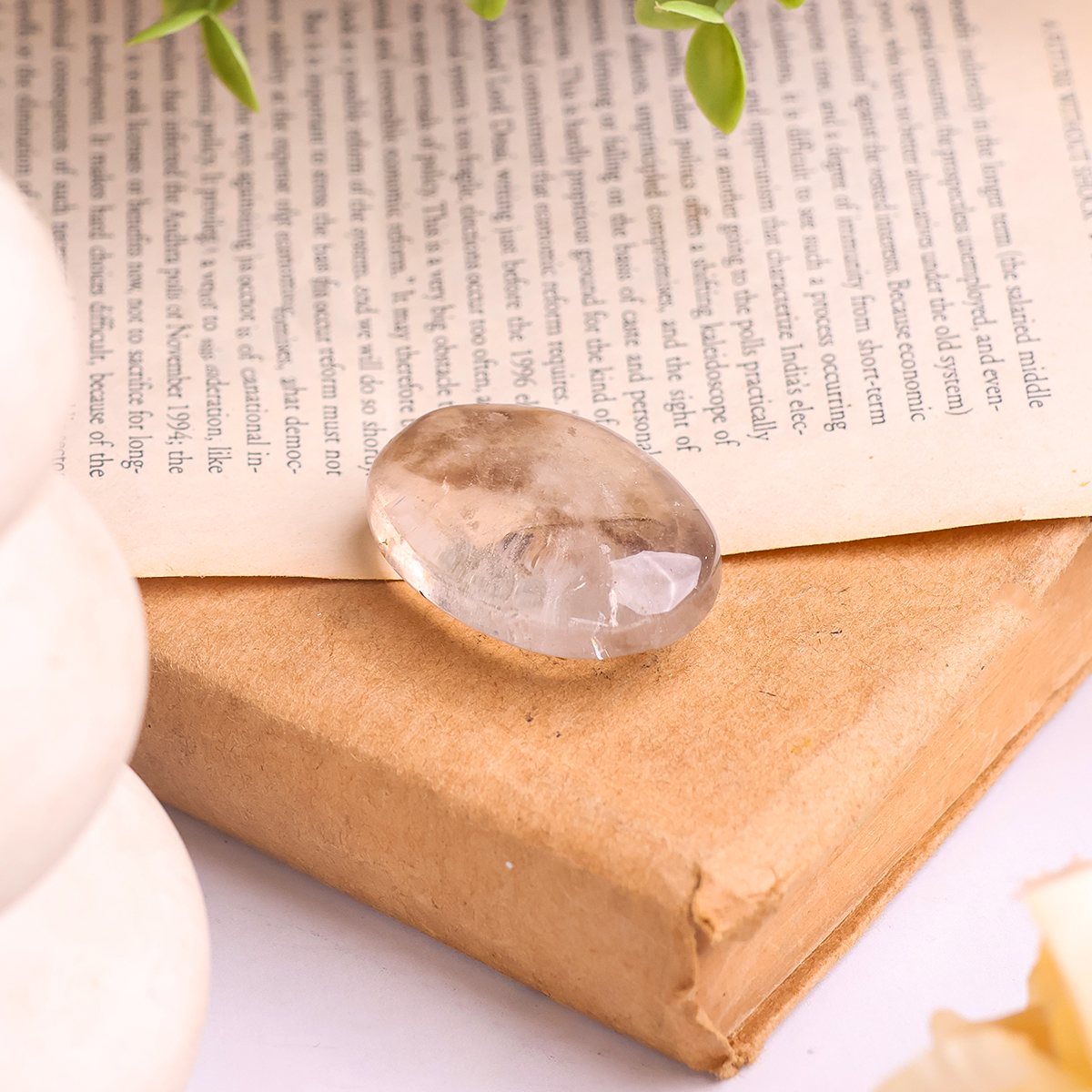 Smokey Quartz Palm Stone smokey quartz palm stone hq